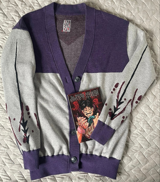 Choso Inspired Knit Cardigan