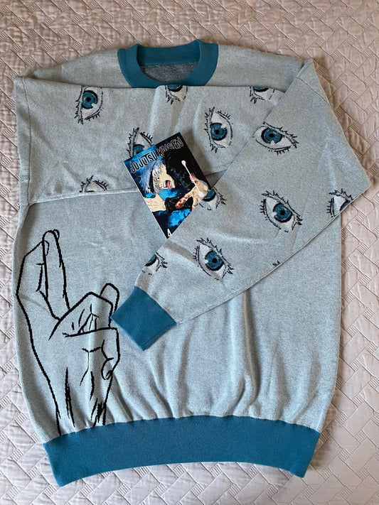 Gojo Inspired Knit Sweater