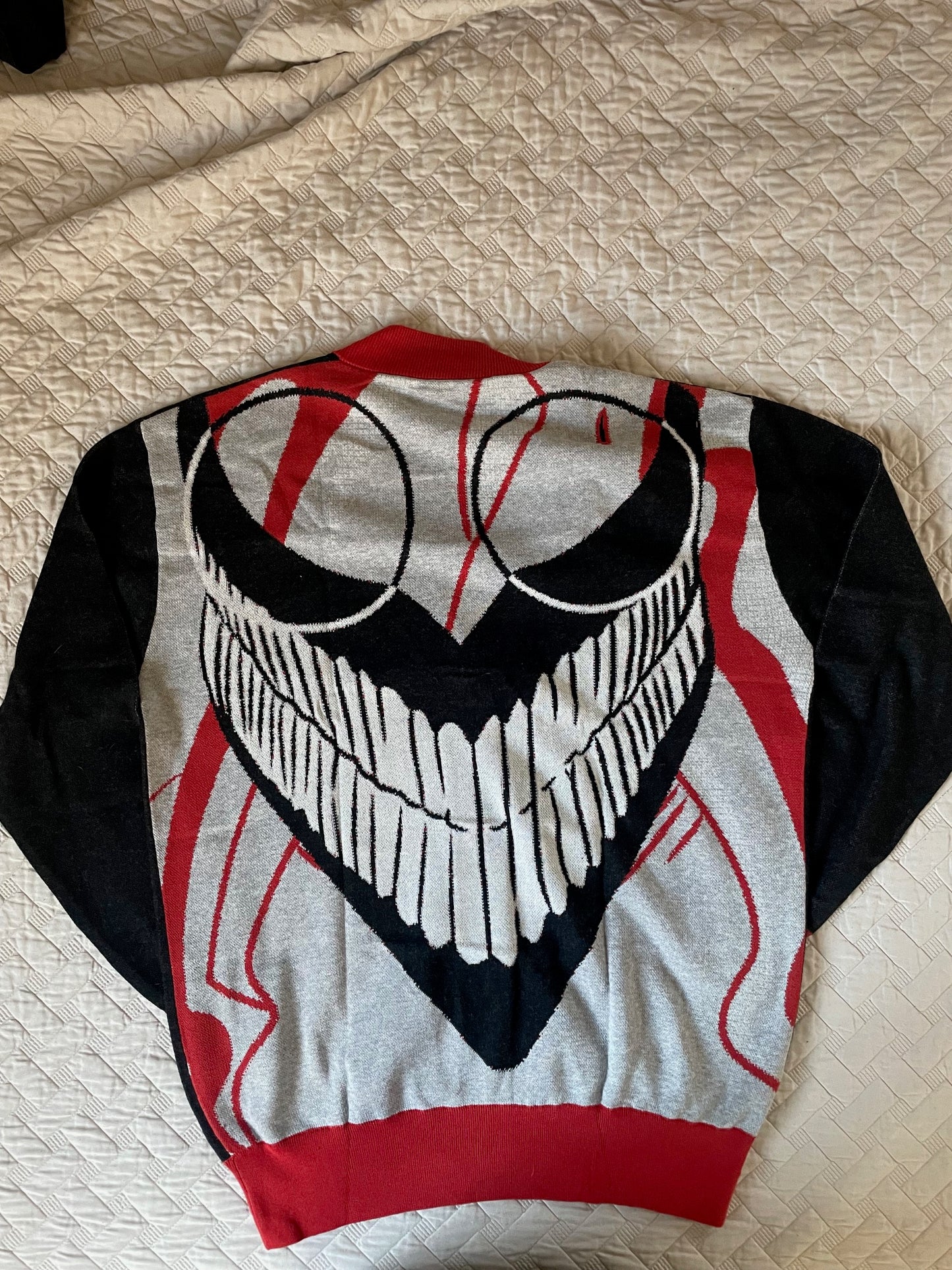 Dandadan Inspired Knit Cardigan