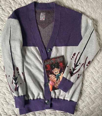 Choso Inspired Knit Cardigan