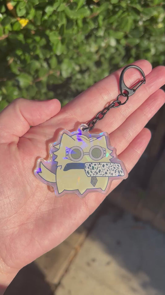 Anime Cat Keychain